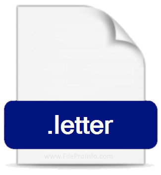 .LETTER file extension.